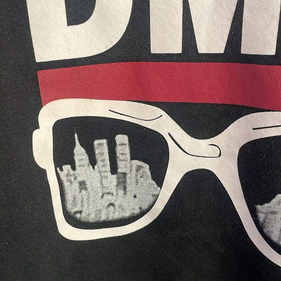 Vintage Youth Weels Run DMC Pullover Hoodie XL - Picture 4 of 12